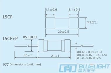 L5CF系列/Φ5X20陶瓷管高分?jǐn)嗫鞌啾ｋU絲(圖3)
